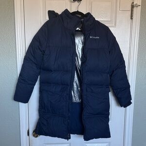 Columbia Kids Dark Blue Puffer Snow Ski Jacket